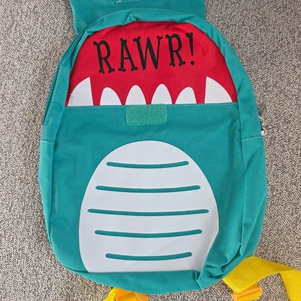 Lot of 2 Kids Small Backpacks - Dinosaur and Dog